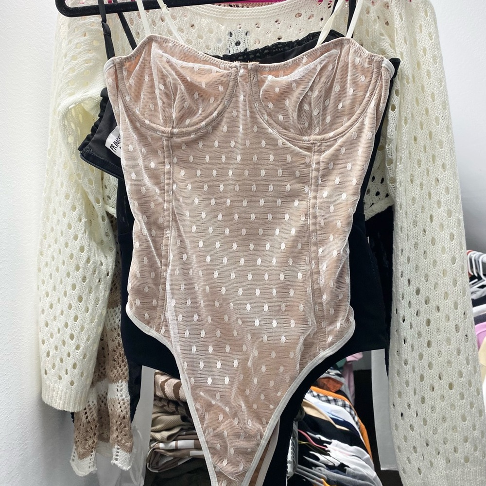 bodysuit unworn, petite small chested